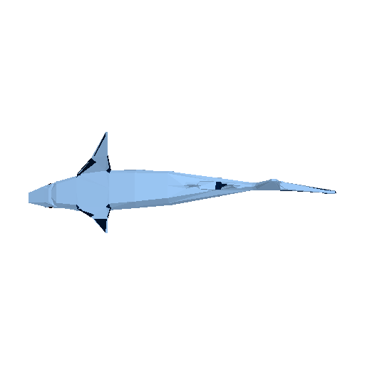 Blue Shark model preview