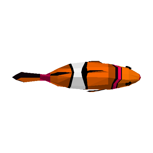 3D preview of Clownfish