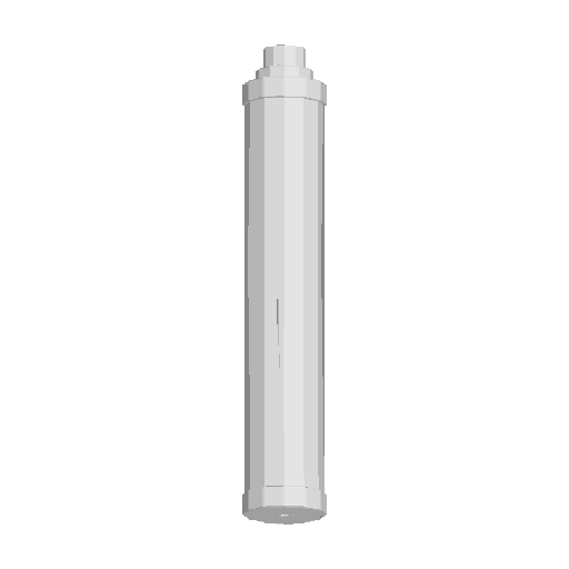Assault Rifle Suppressor model view 2