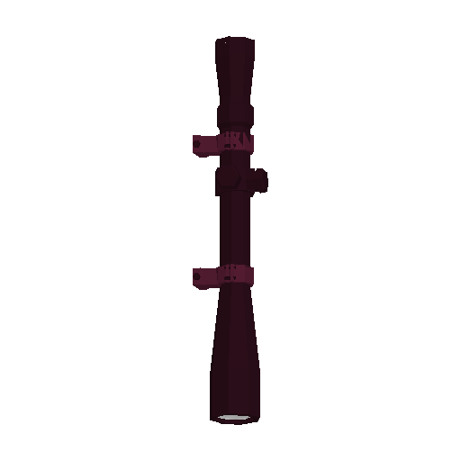 Pistol Suppressor model view 3