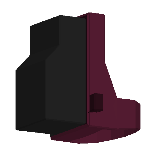 Pistol Suppressor model view 4