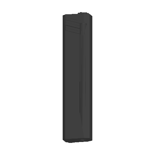 Pistol Suppressor model view 10