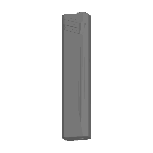 Pistol Suppressor model view 12
