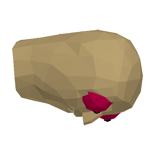 Character Head model view 4