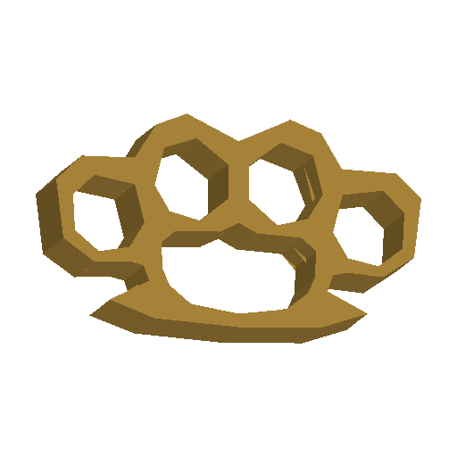 Brass Knuckles model preview