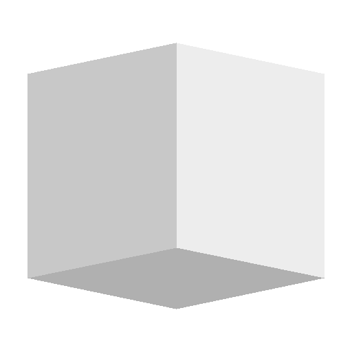 Cube model preview