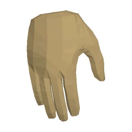 Right Hand model view 5